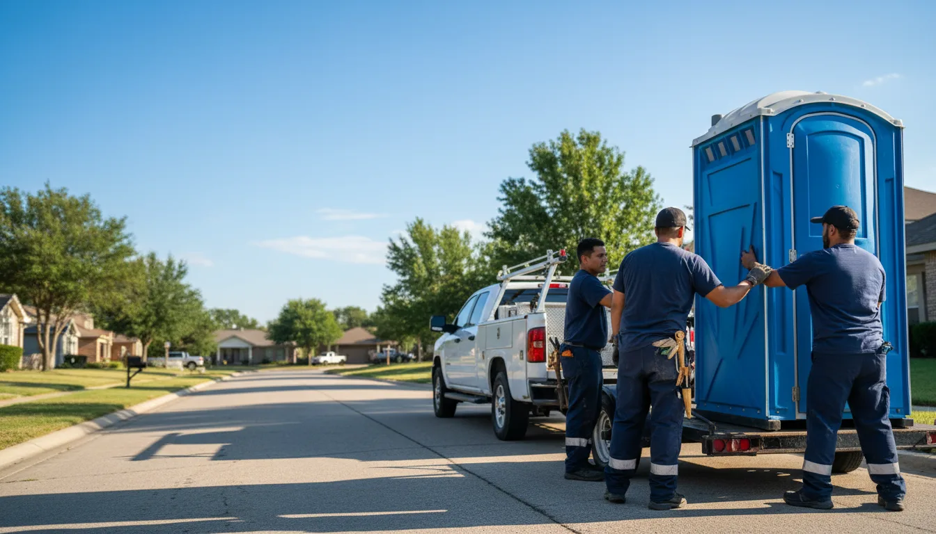 Portable Toilet Rental in Lexington, IL near me